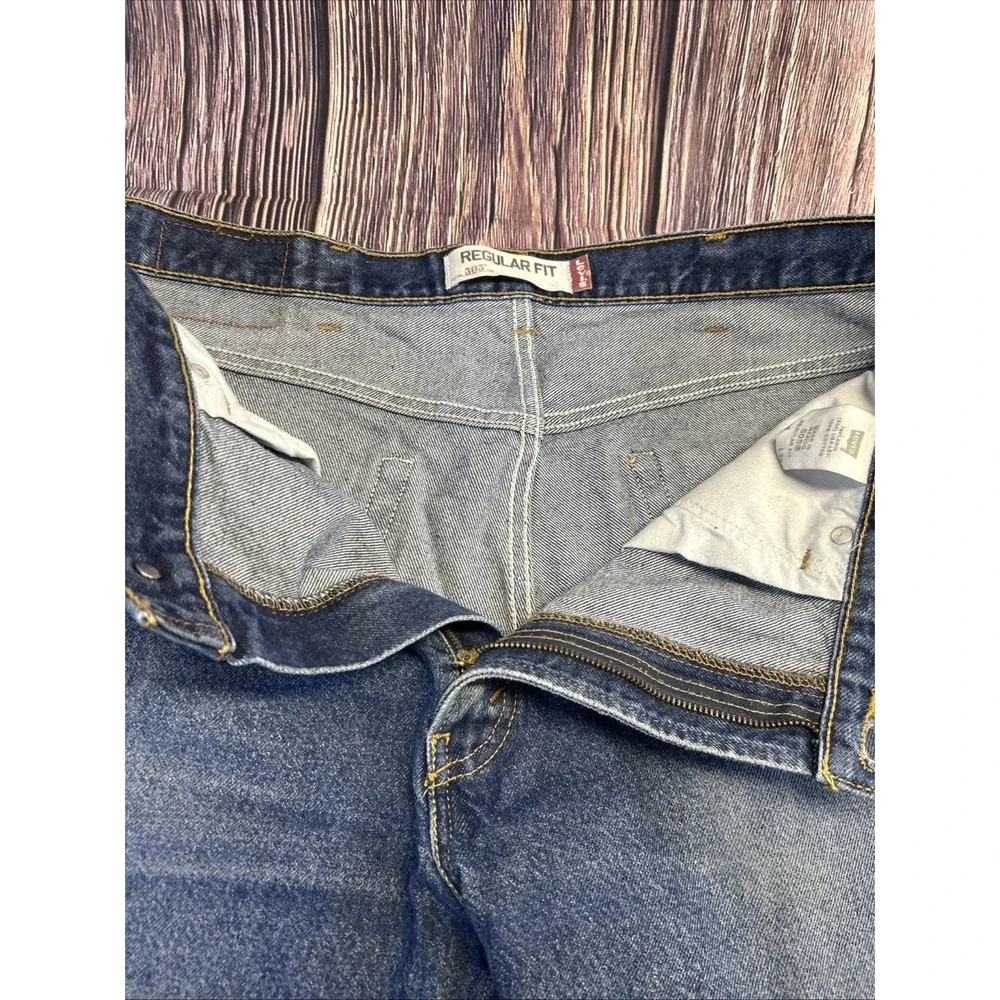 Levis Regular Fit 505 Mens Jeans Blue Size W38/L30‎